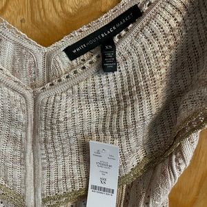 Sleeveless summer weight sweater